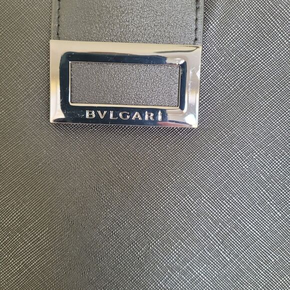 BULGARI Travel Case for Tablet, Accessories, Jewelry Zipper Pouch New Black - Picture 3 of 7